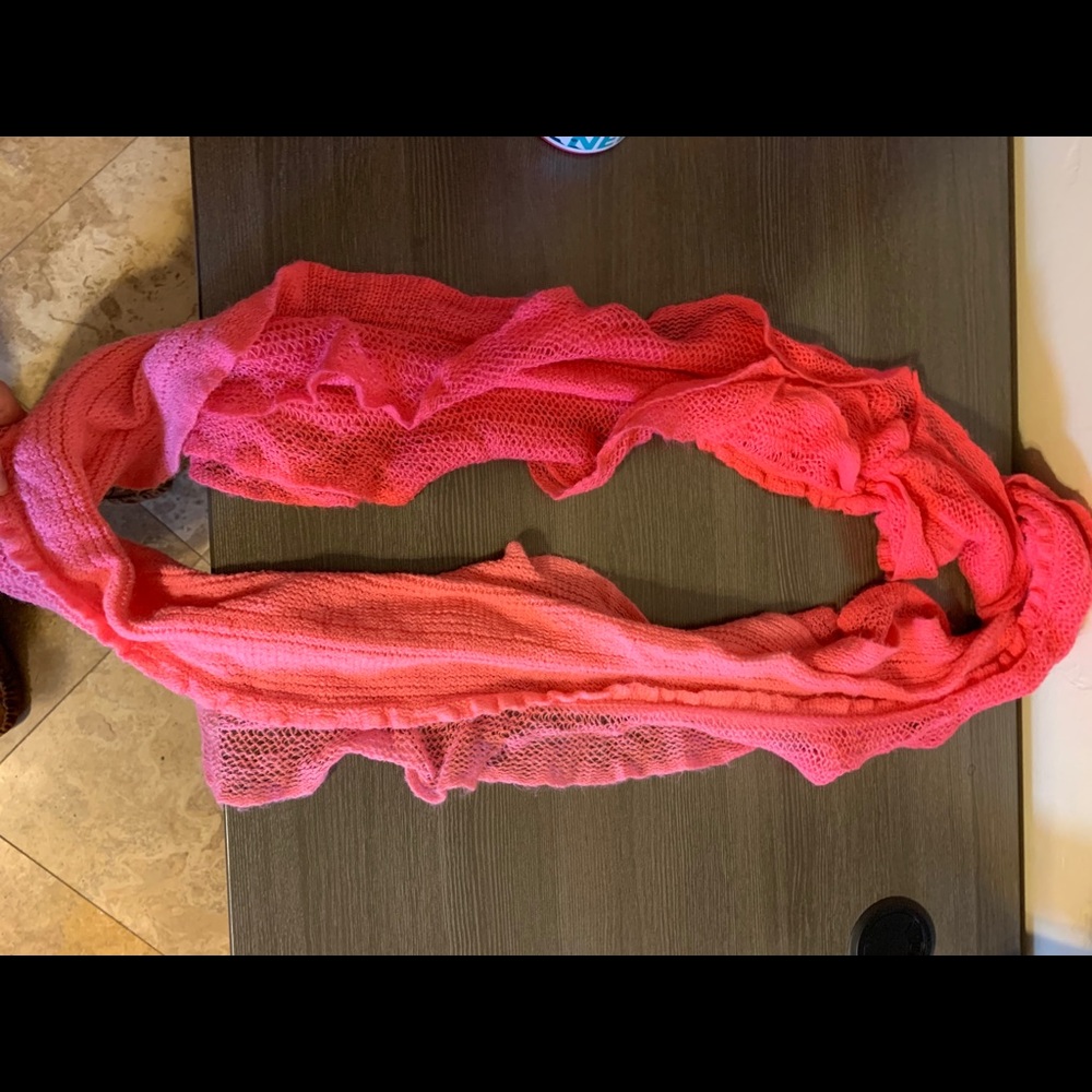 Pink Infinity Scarf